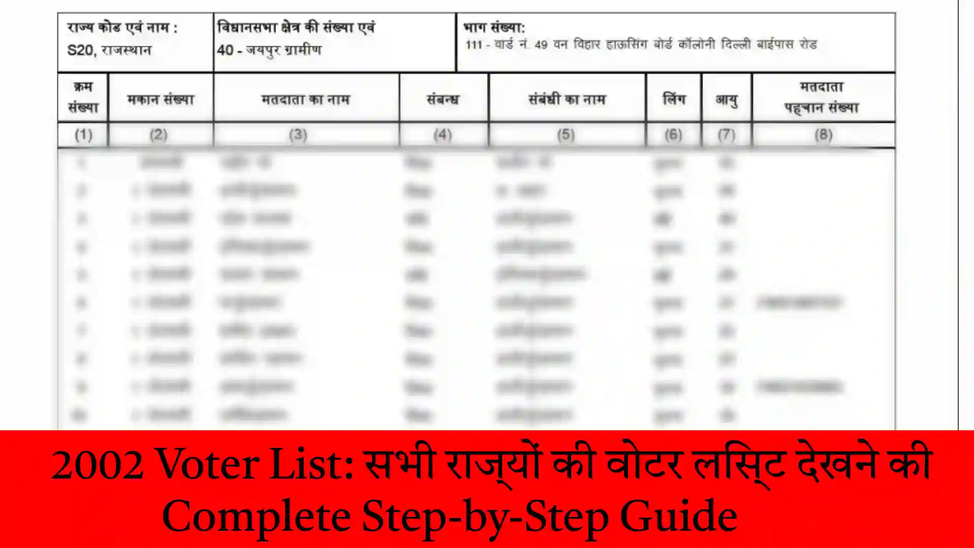 2002 voter list