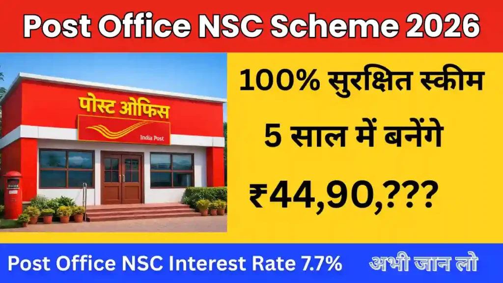 Post Office NSC Interest Rate